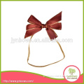 Gift Packing bow, coffee polyester Bow Ribbon
